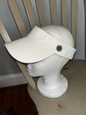 Tory Burch.  Tory sport white visor  nwot